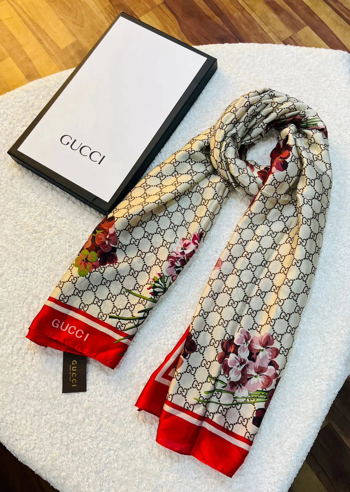 Bloom veil luxe scarf