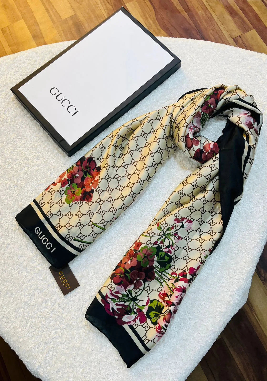Bloom veil luxe scarf