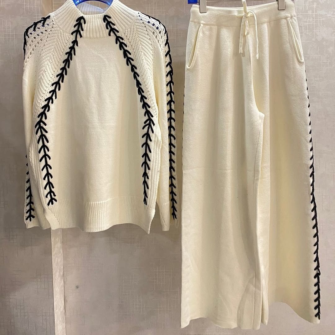 Crochet luxury co ord