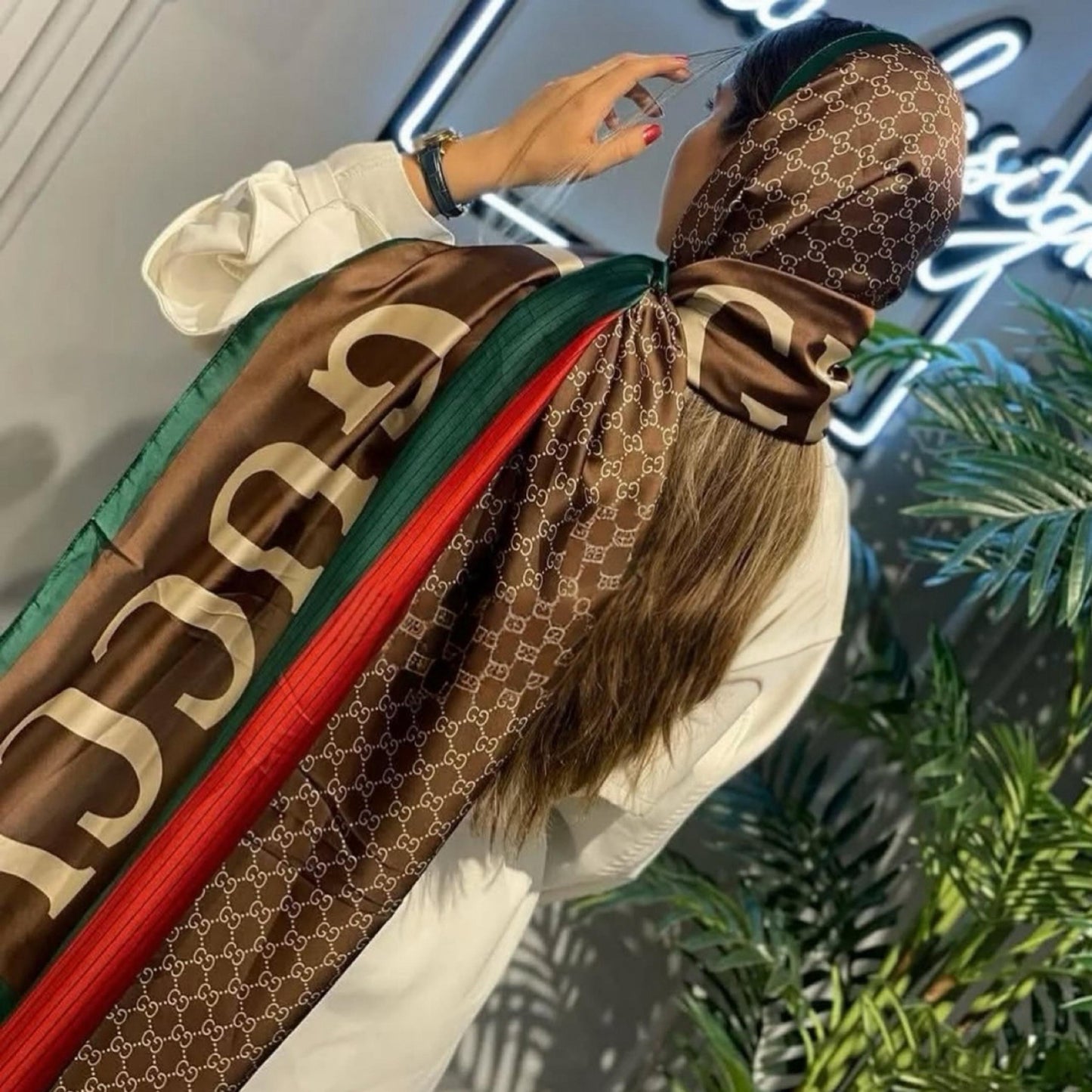 GG muse luxe scarf