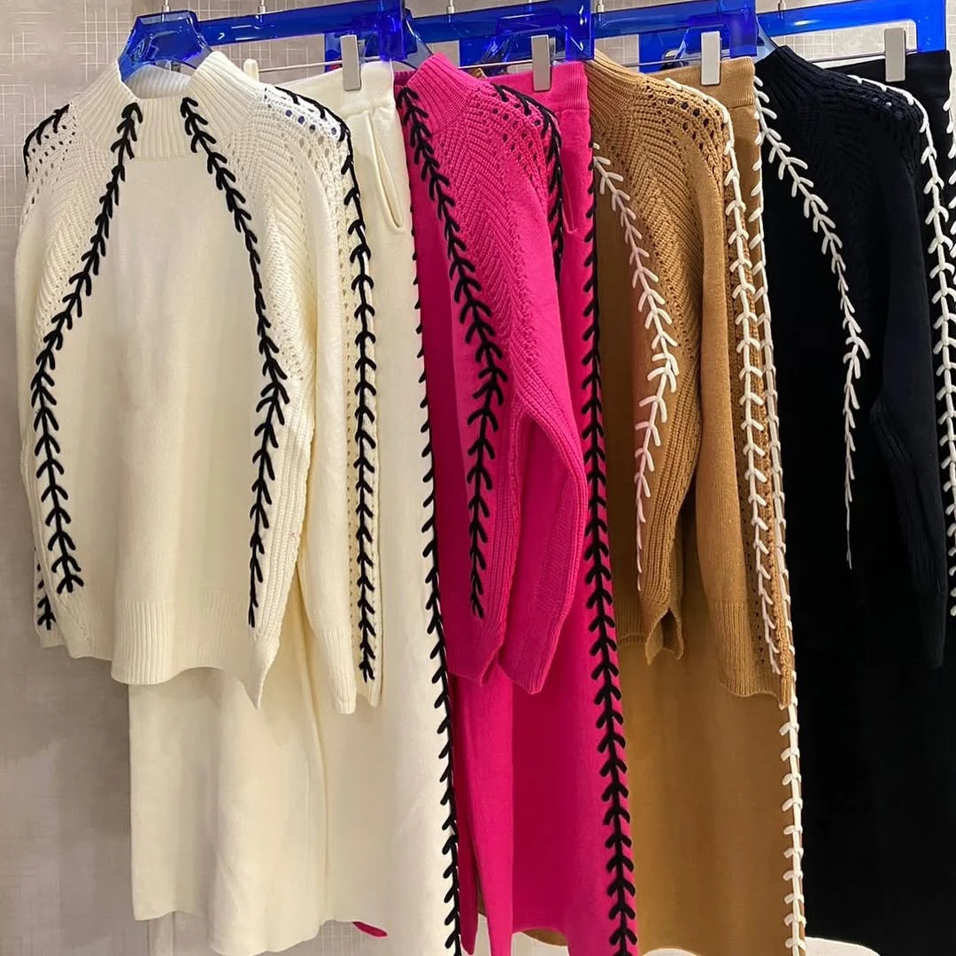 Crochet luxury co ord