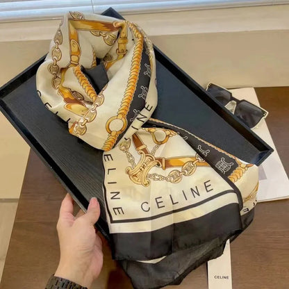 The Luxe Link silk scarf