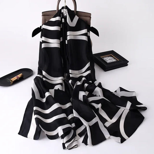 Aurelia silk scarf