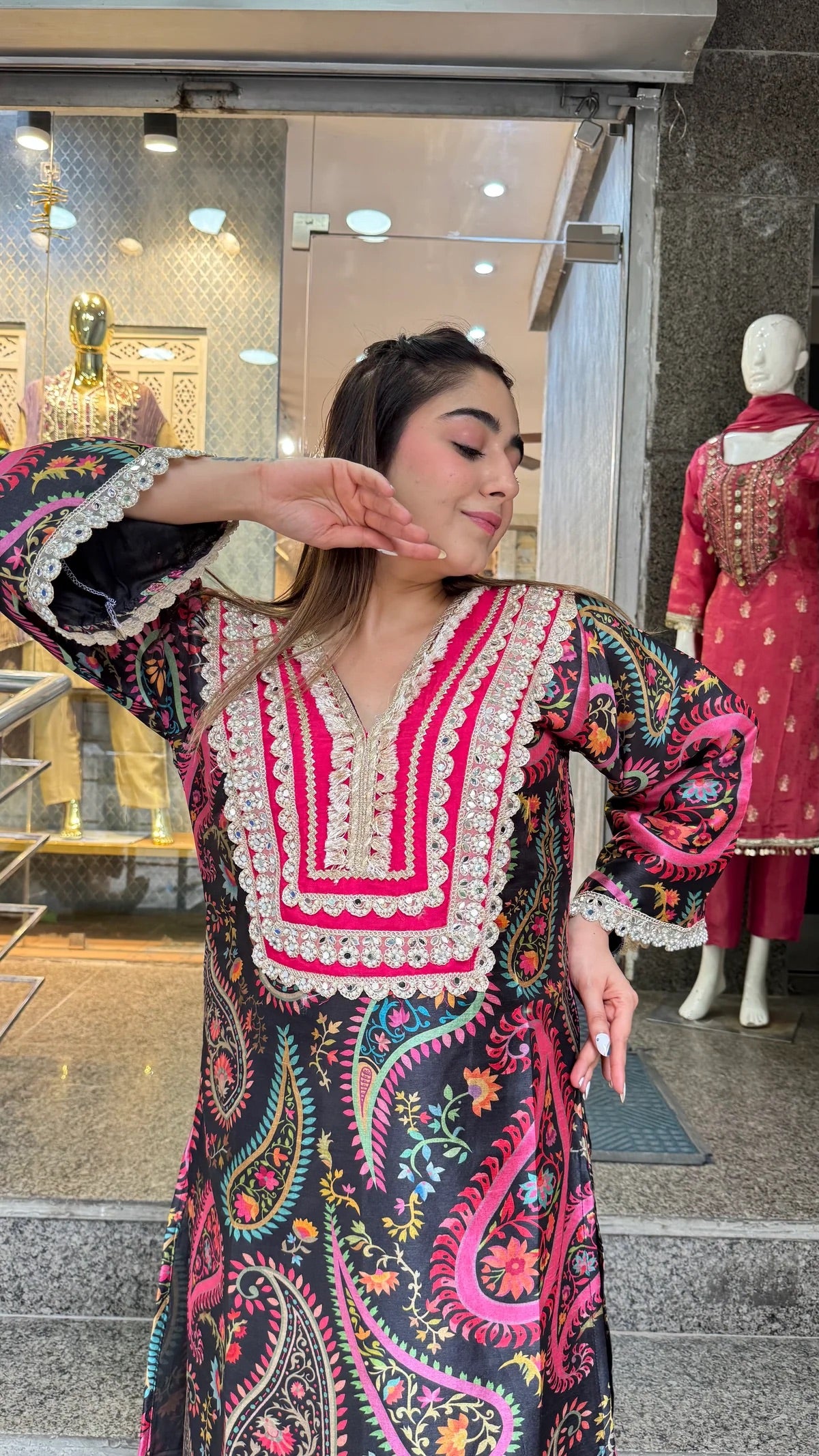 Aurora Chanderi Co ord