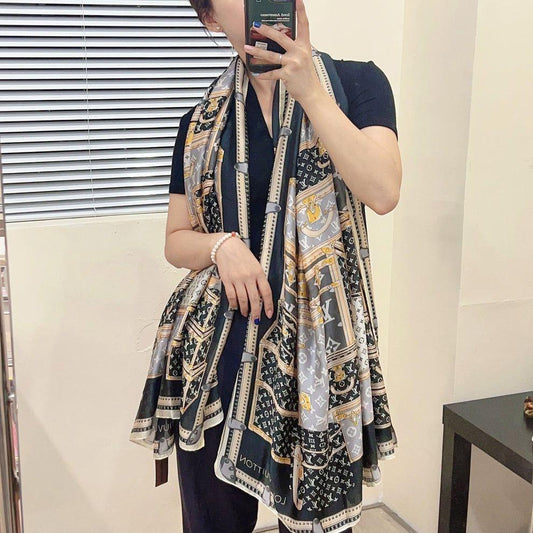 Silken Majesty luxe scarf