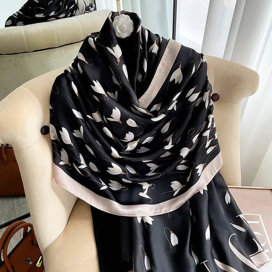Moonlight grace silk scarf