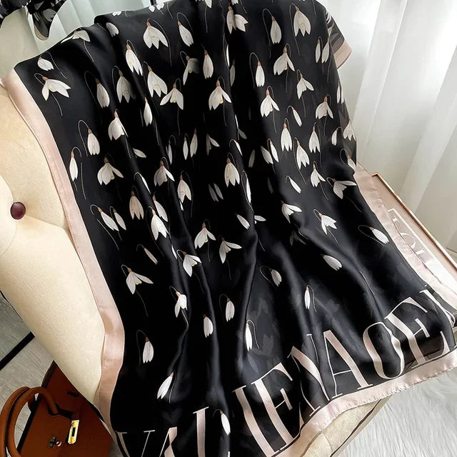Moonlight grace silk scarf