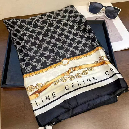 The Luxe Link silk scarf