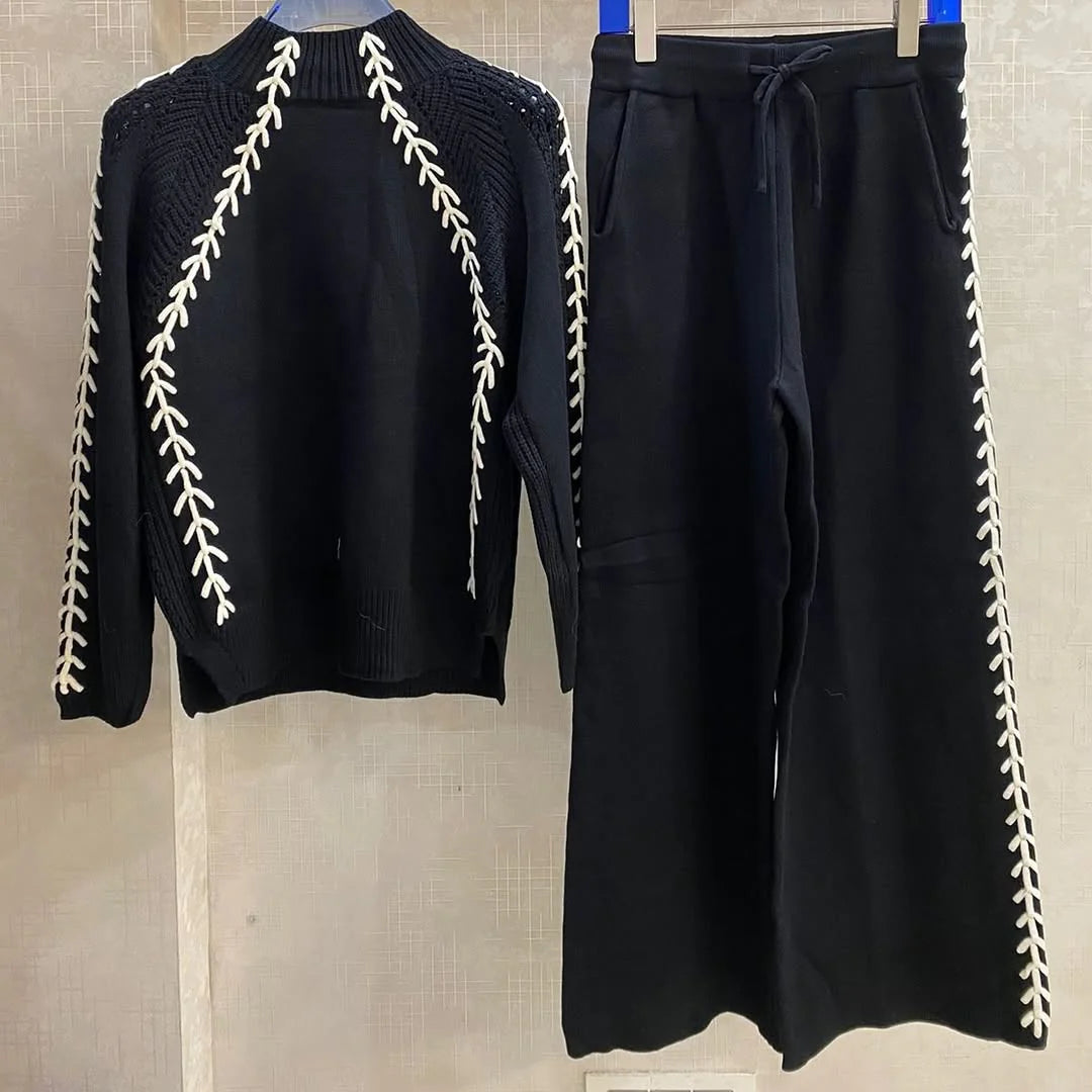 Crochet luxury co ord