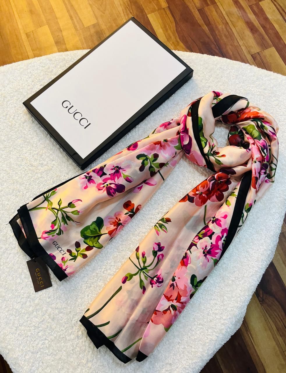 Flora GC Luxe Print Scarf