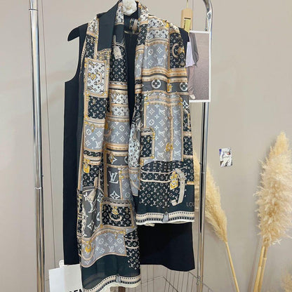 Silken Majesty luxe scarf