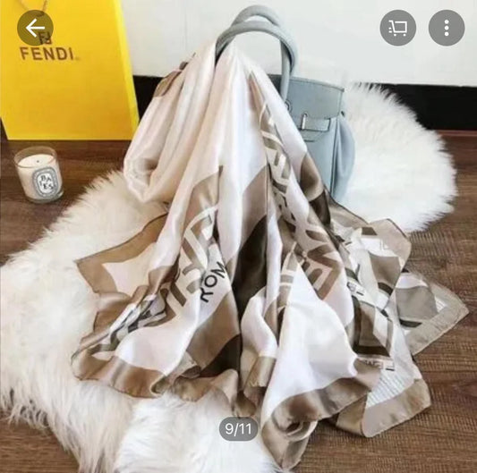 Ivoré luxe silk scarf