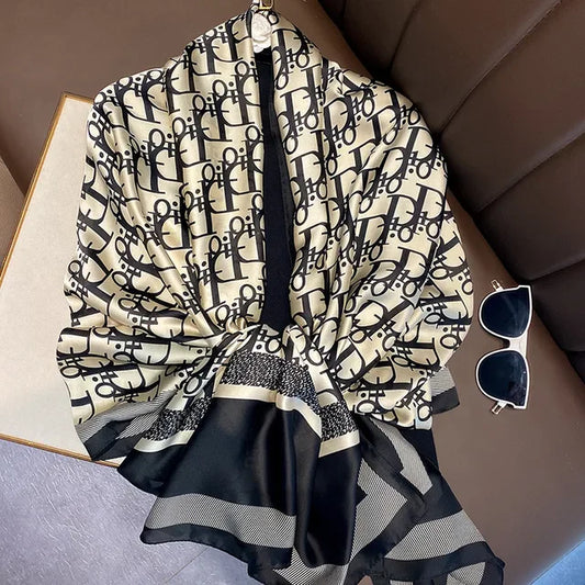 Eclipse D print luxe scarf