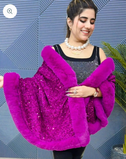 Swarovski Fur Cape