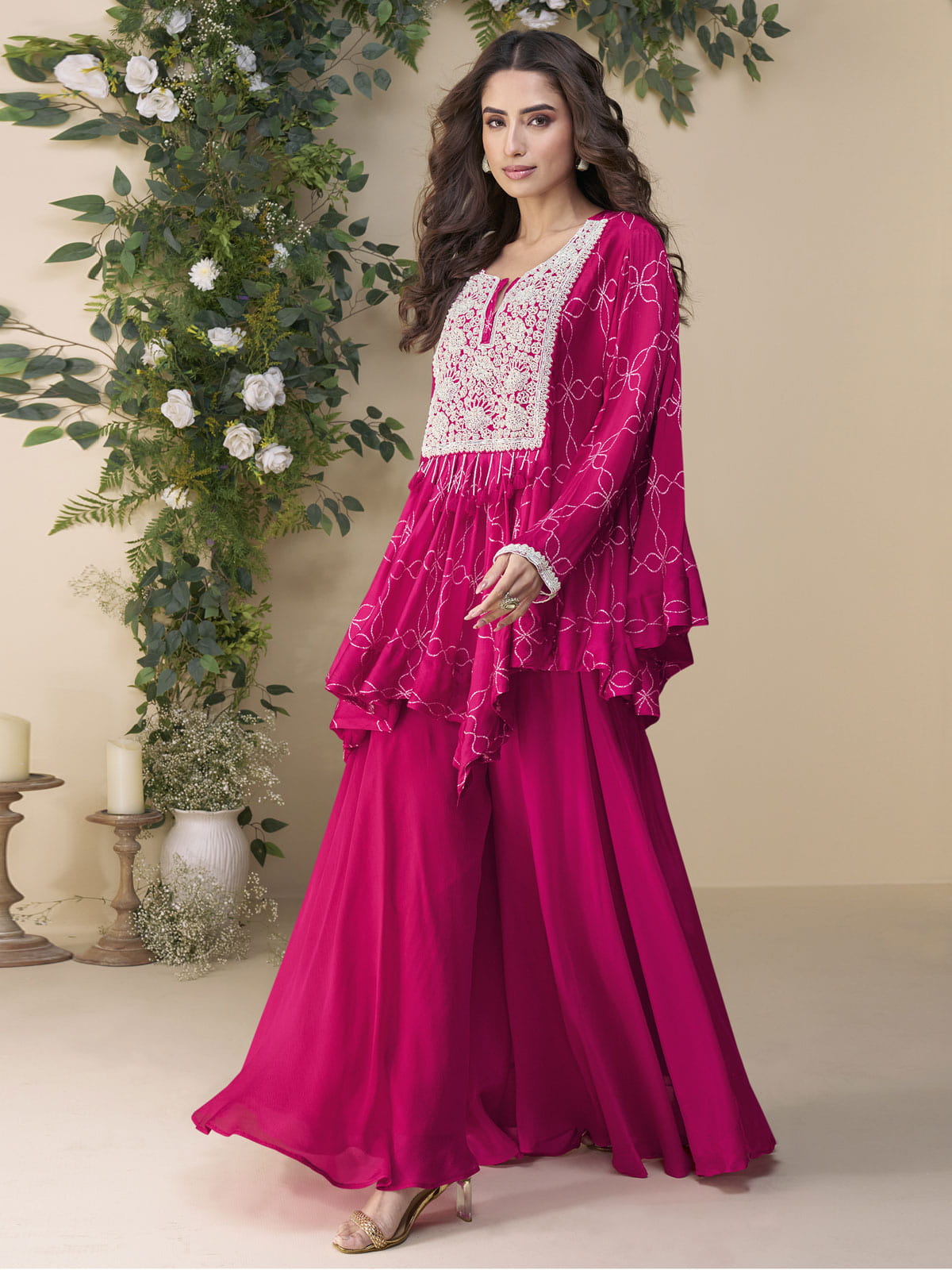 Mystic Bloom Embroidered Kaftan