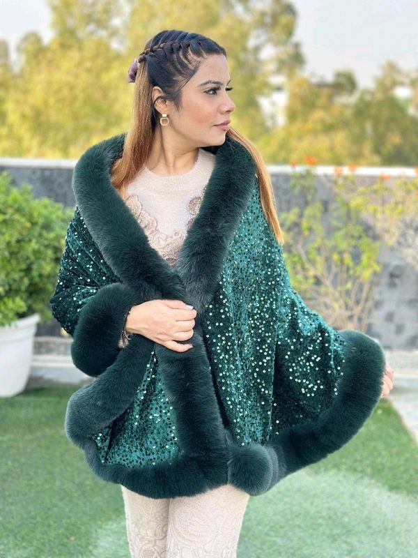 Swarovski Fur Cape