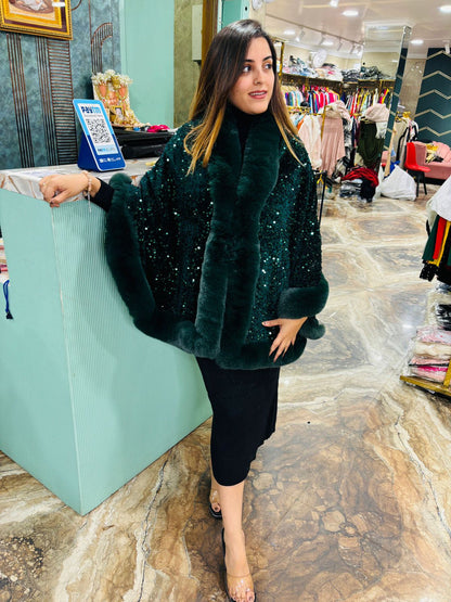 Swarovski Fur Cape