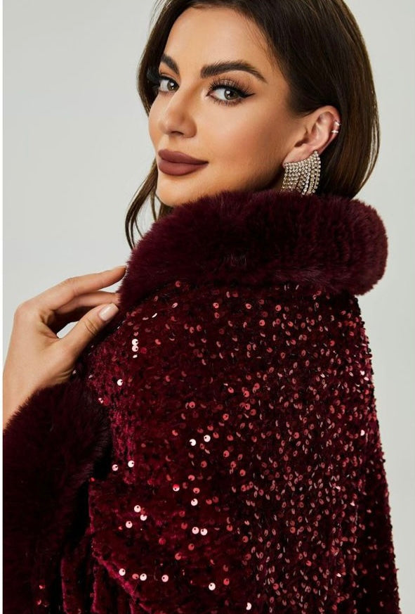 Swarovski Fur Cape
