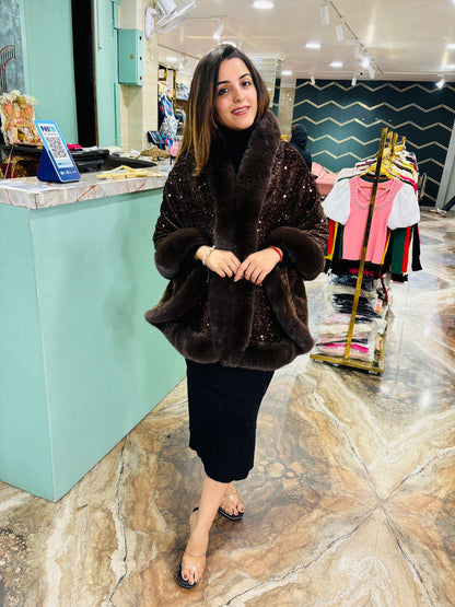 Swarovski Fur Cape