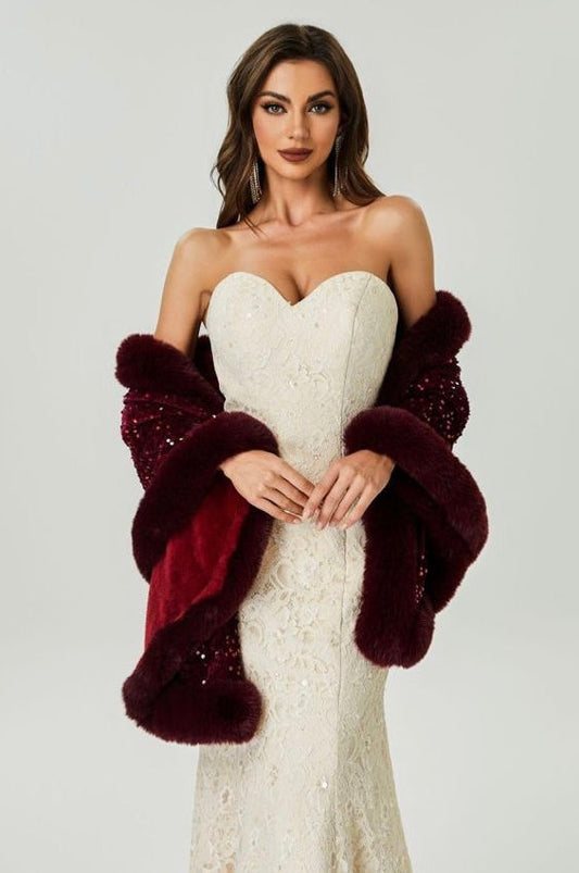 Swarovski Fur Cape